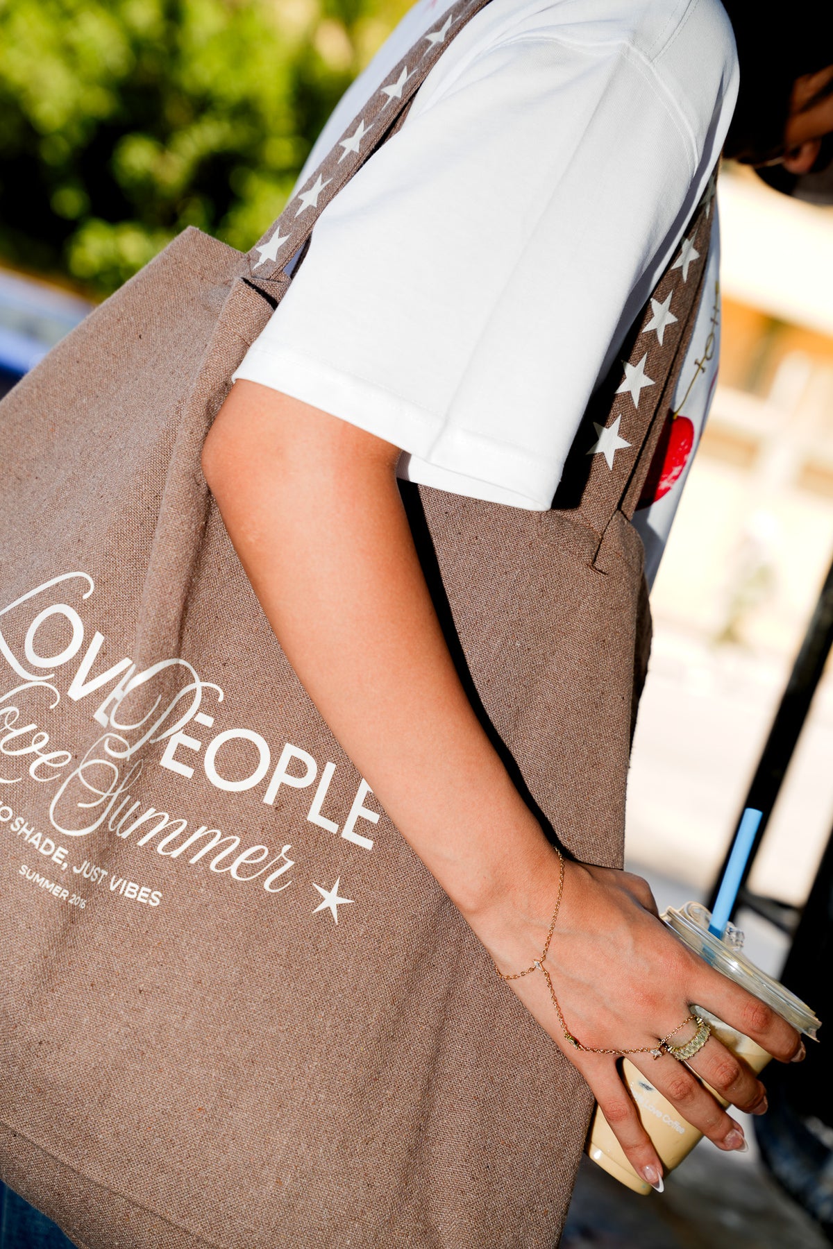 LOVE PEOPLE LOVE SUMMER TOTE BAG