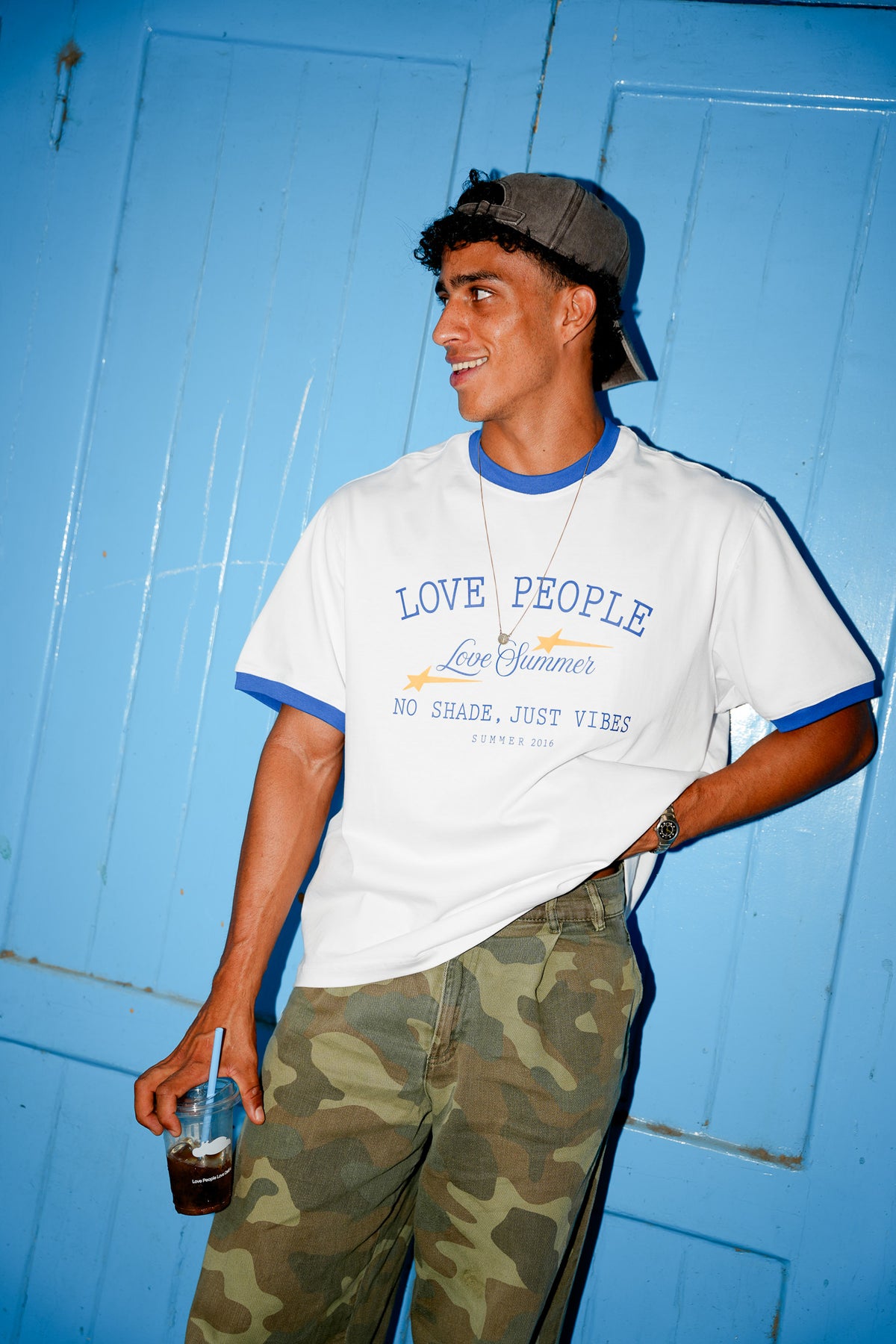Blue Summer tee